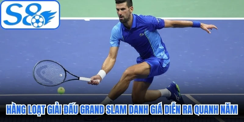 Hàng loạt giải đấu Grand Slam danh giá diễn ra quanh năm Hàng loạt giải đấu Grand Slam danh giá diễn ra quanh năm