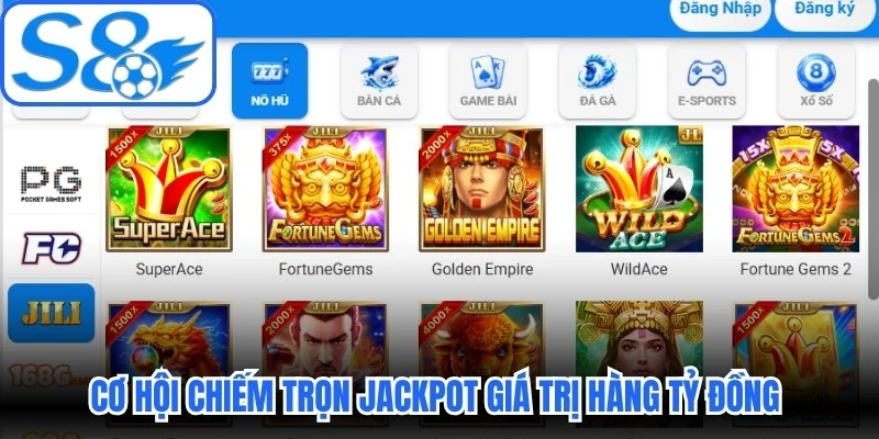 Cơ hội chiếm trọn Jackpot giá trị hàng tỷ đồng khi may mắn Cơ hội chiếm trọn Jackpot giá trị hàng tỷ đồng khi may mắn
